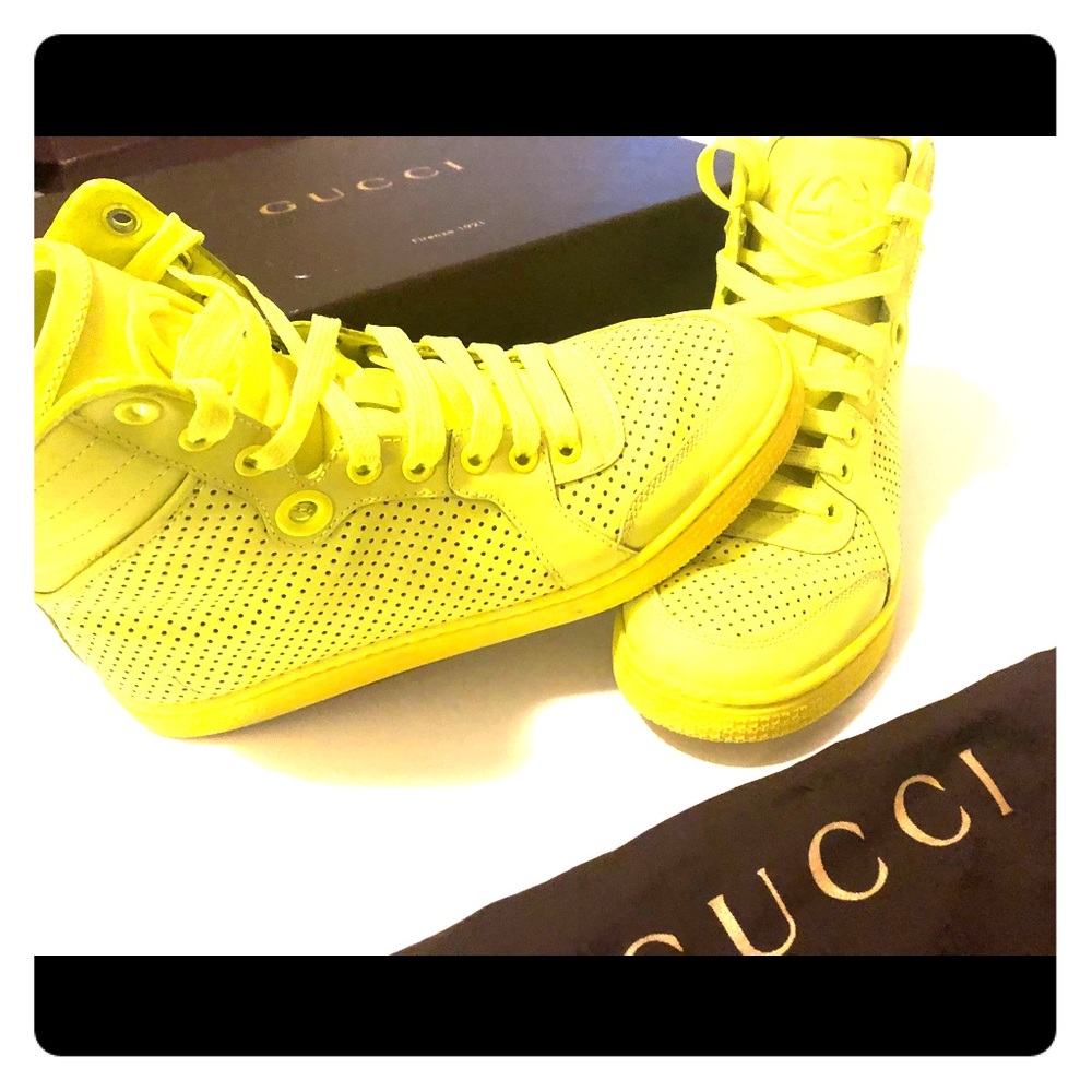 Gucci high top sneakers